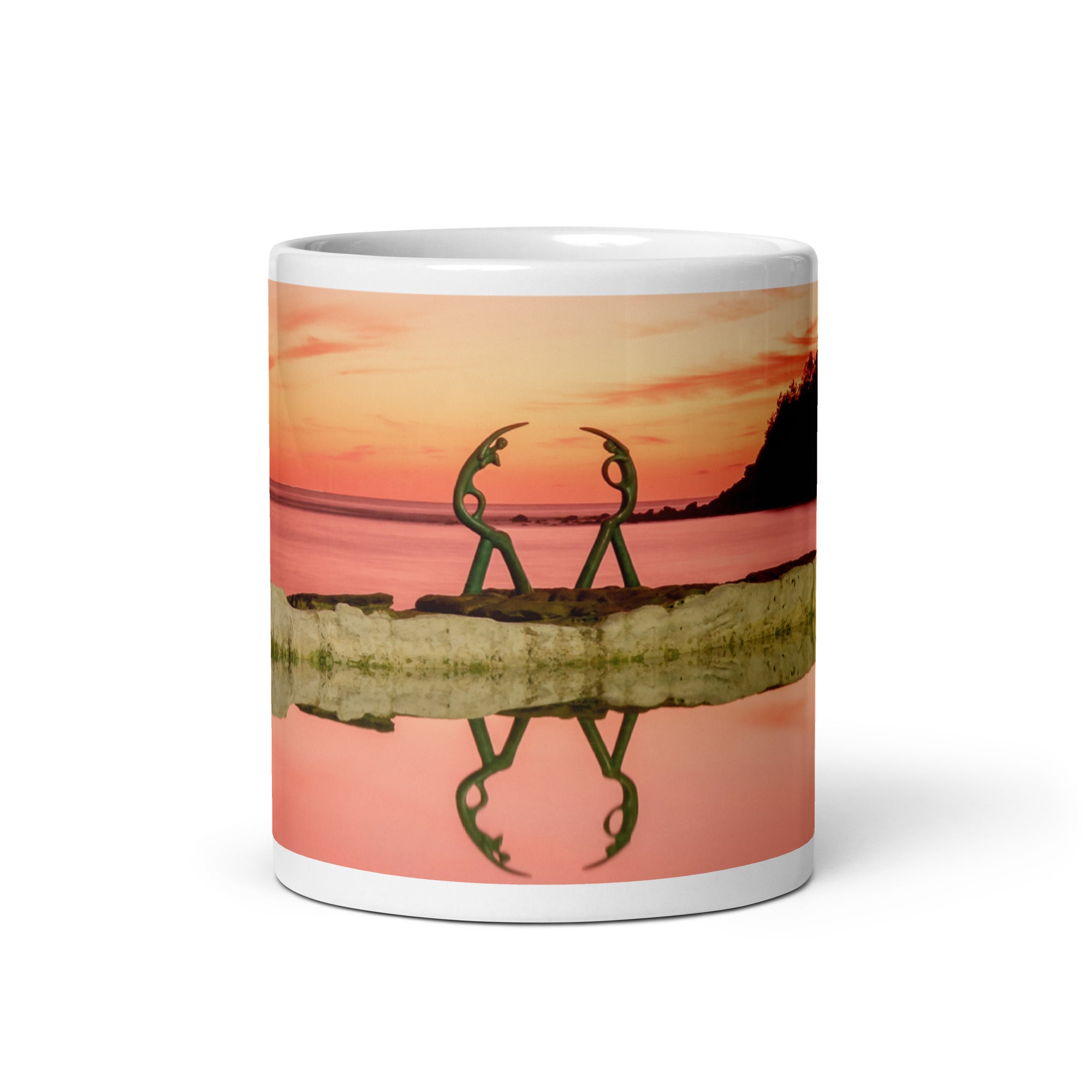 Fairy Bower Rockpool mug at sunrise